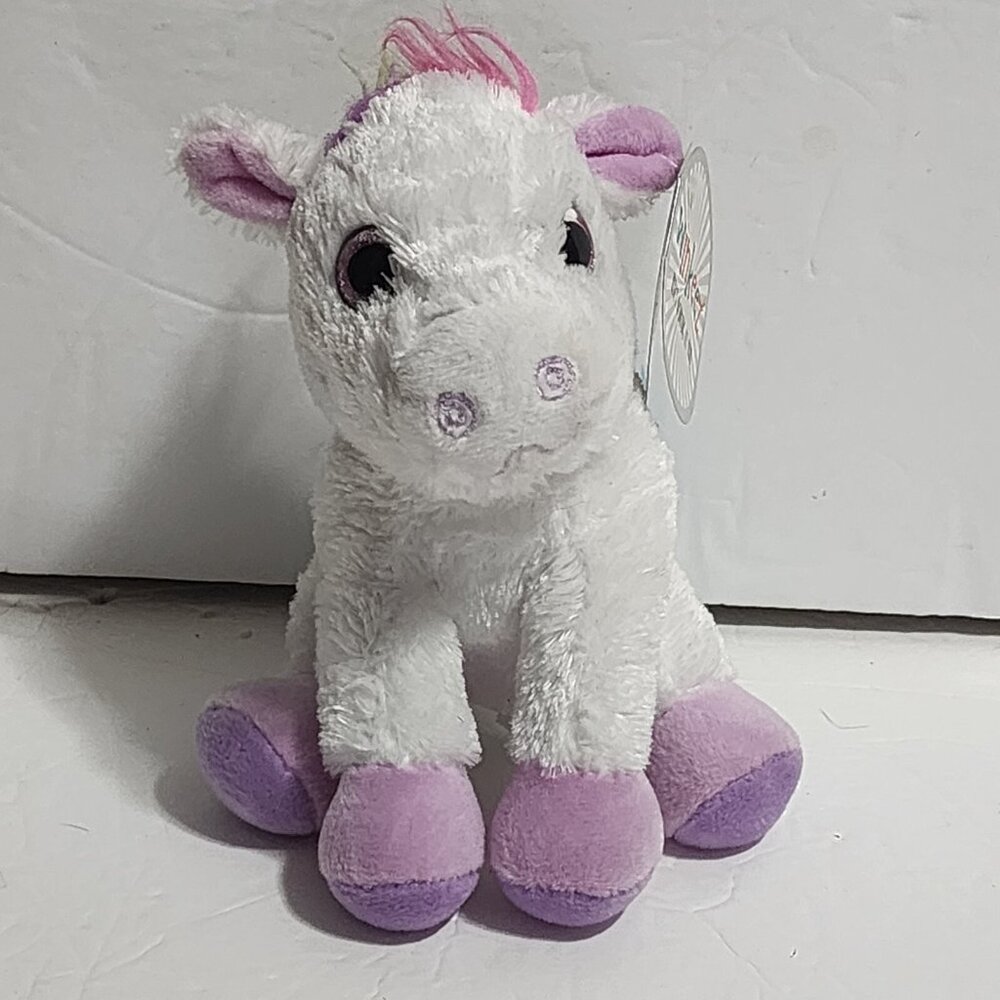 Winkeez Hayden the Horse Rainbow Tail & Mane Plush MVP Brands 2016 6" New